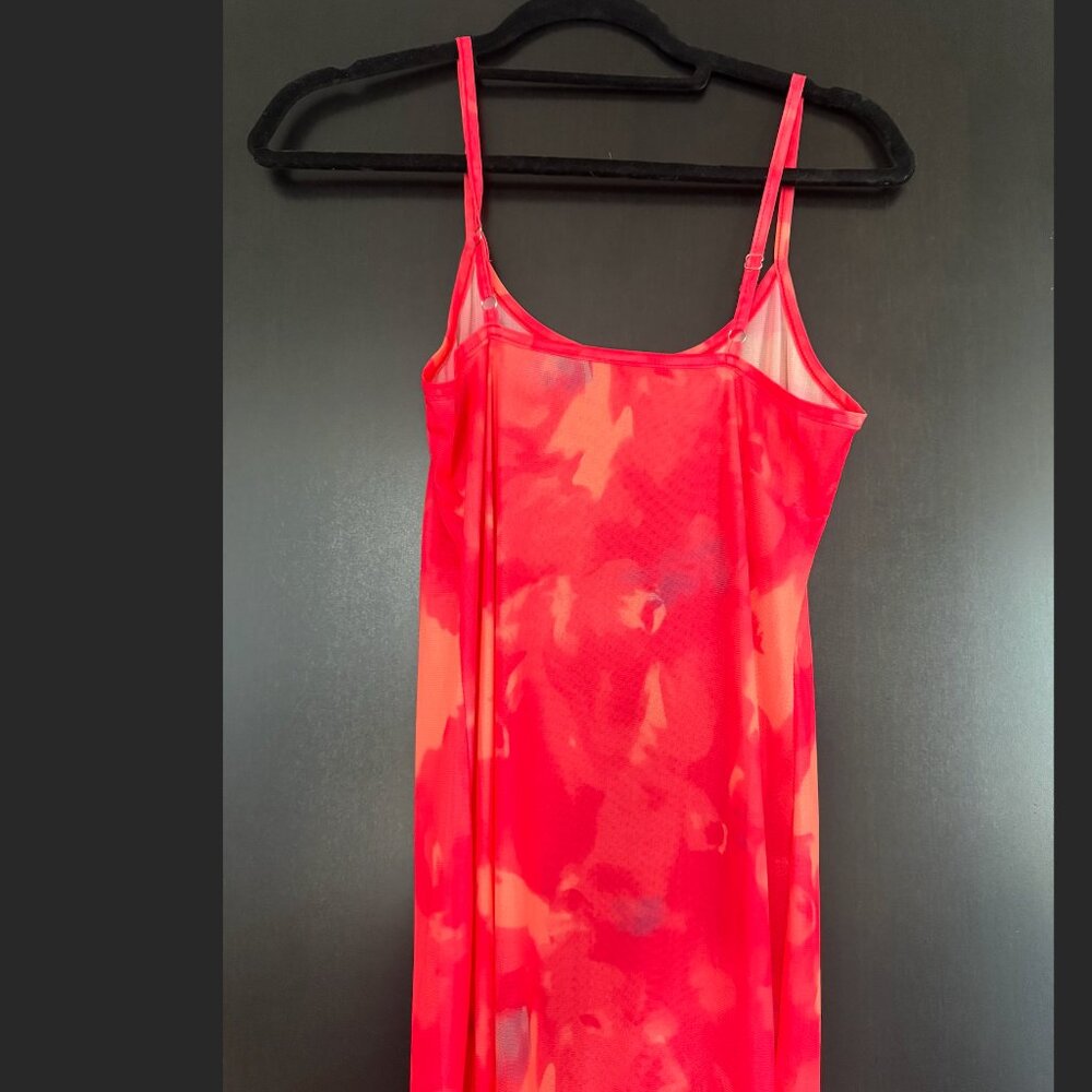 NWOT Women's Sexy Bodycon Long Dress Spaghetti Strap Floral Print Cocktail - Picture 3 of 4